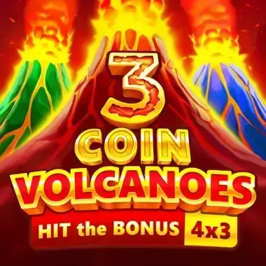 Play 3 Coin Volcanoes 500 casino